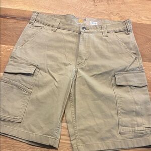Carhartt Men's Khaki Cargo Shorts